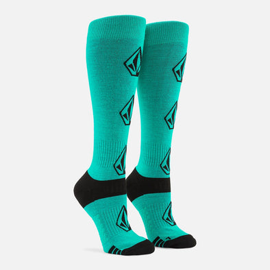 VOLCOM Women's Sherwood Sock - Vibrant Green