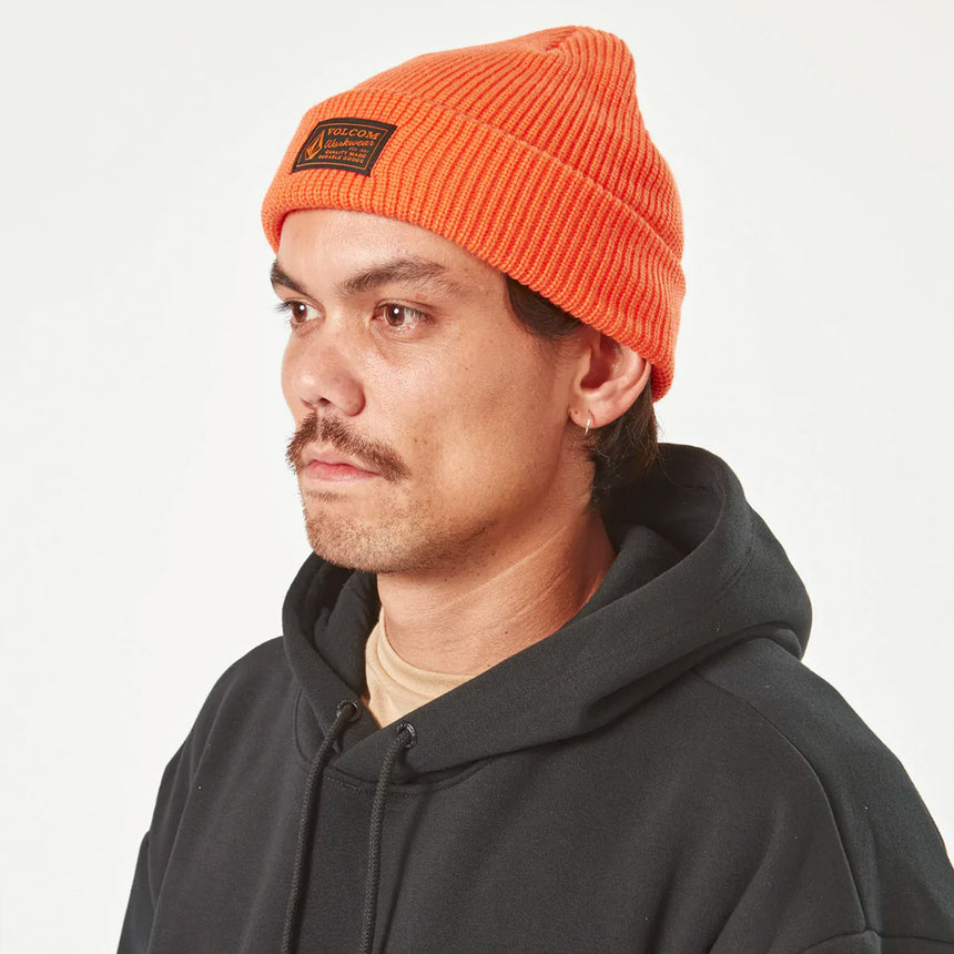 VOLCOM Workwear Beanie - Orange