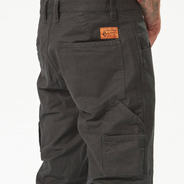 VOLCOM Workwear Caliper Cuffed Pant - Black