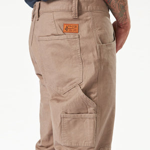 VOLCOM Workwear Caliper Cuffed Pant - Brindle
