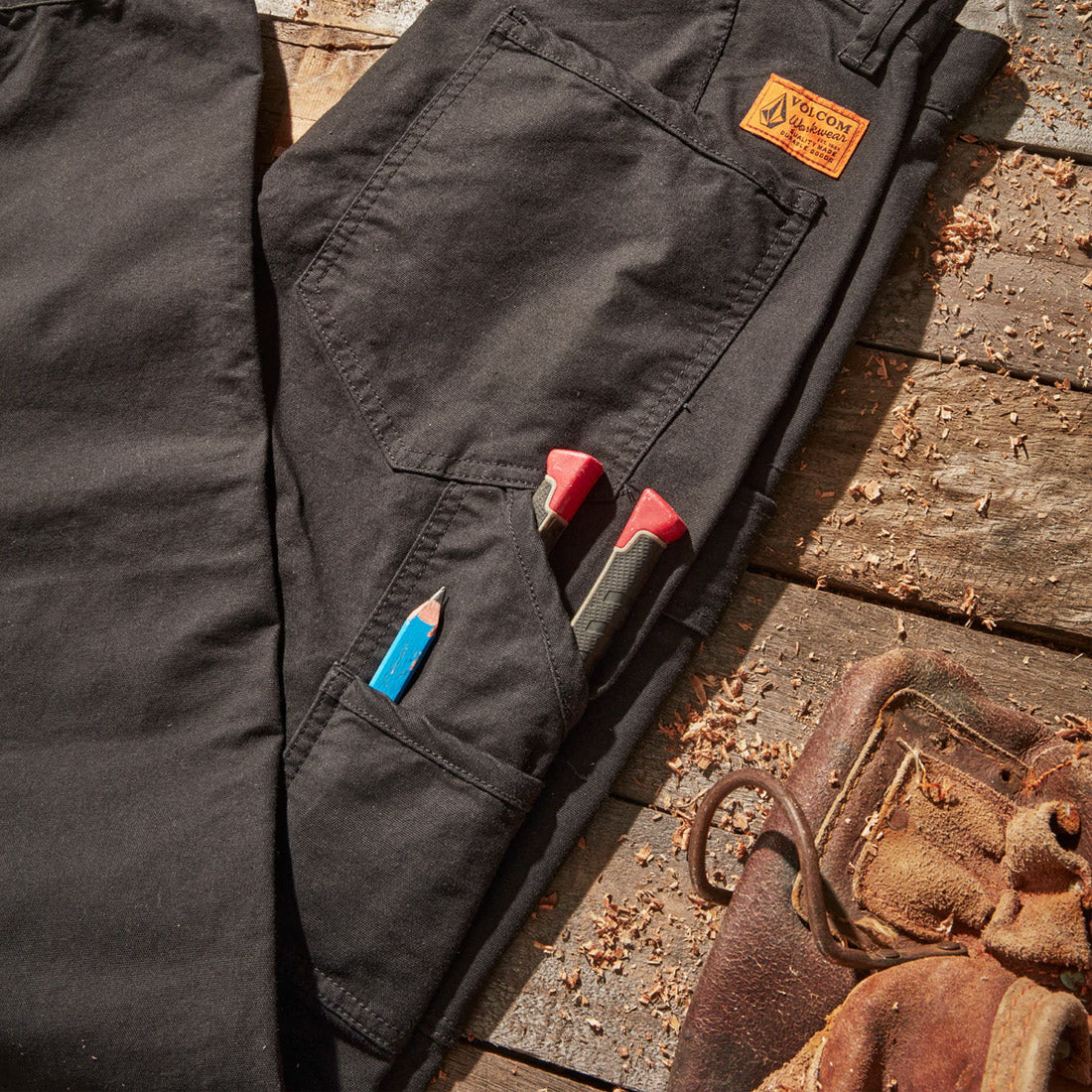 VOLCOM Workwear Caliper Work Pant - Black