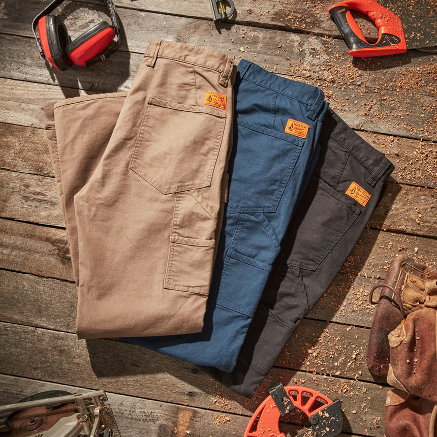 VOLCOM Workwear Caliper Work Pant - Black