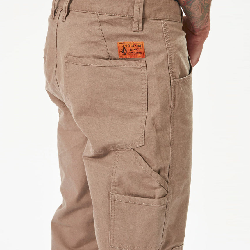 VOLCOM Workwear Caliper Work Pant - Brindle
