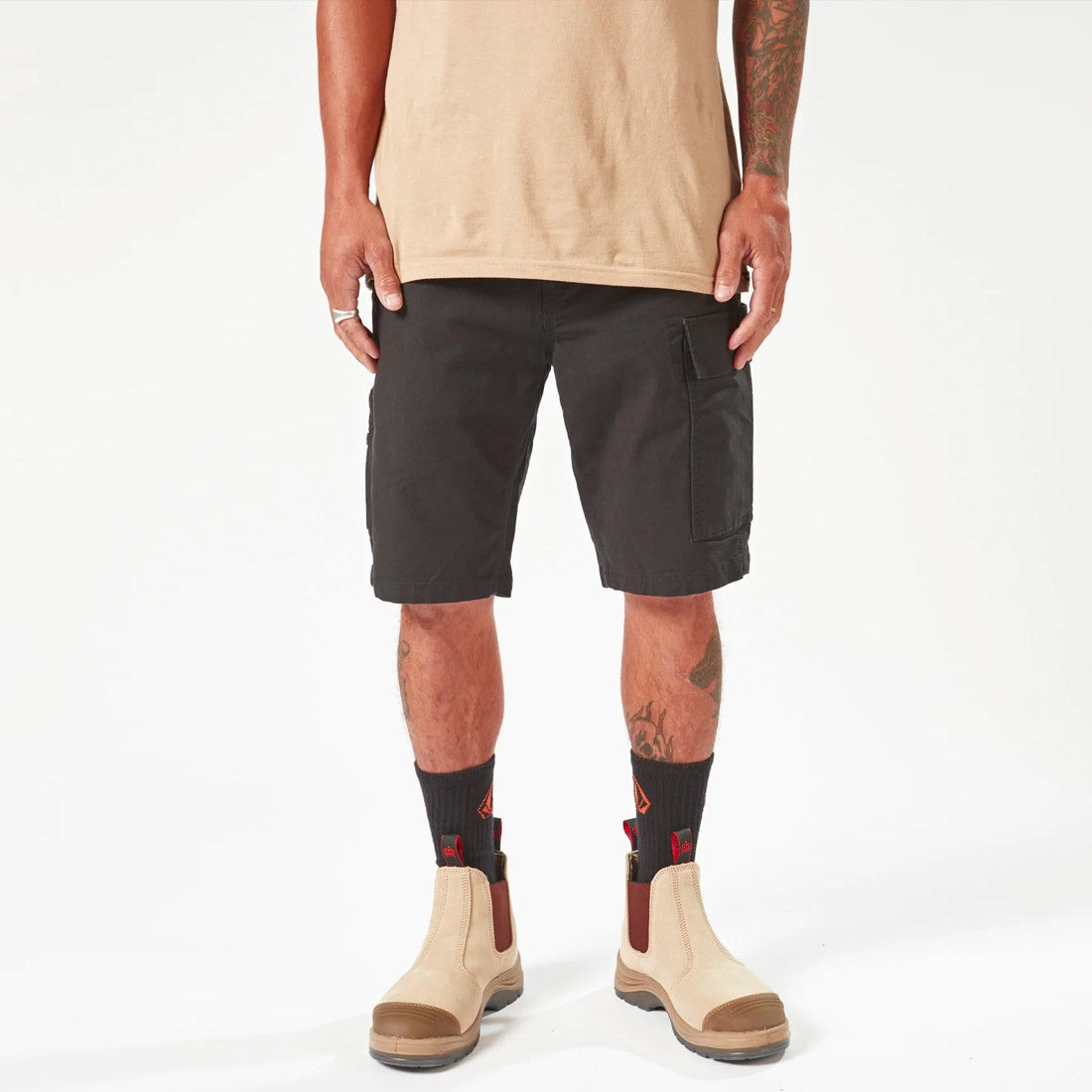 VOLCOM Workwear Caliper Work Short 19" - Black