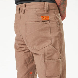 VOLCOM Workwear Caliper Work Short 19" - Brindle