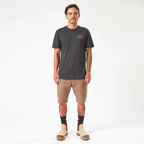 VOLCOM Workwear Caliper Work Short 19" - Brindle