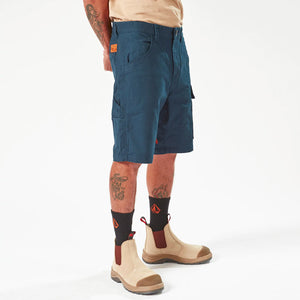 VOLCOM Workwear Caliper Work Short 19" - Navy