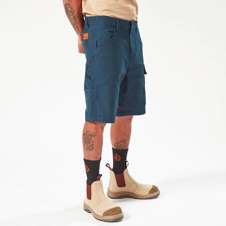 VOLCOM Workwear Caliper Work Short 19" - Navy