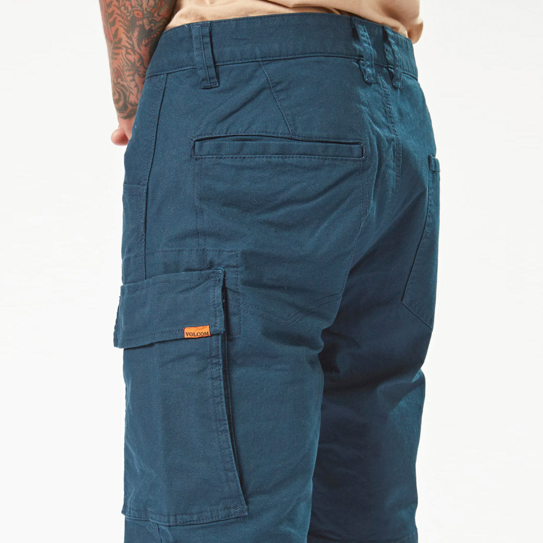 VOLCOM Workwear Caliper Work Short 19" - Navy