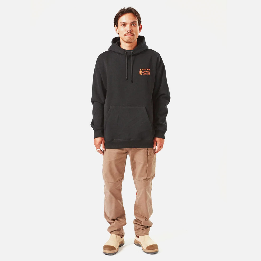 VOLCOM Workwear Pullover Hood - Black
