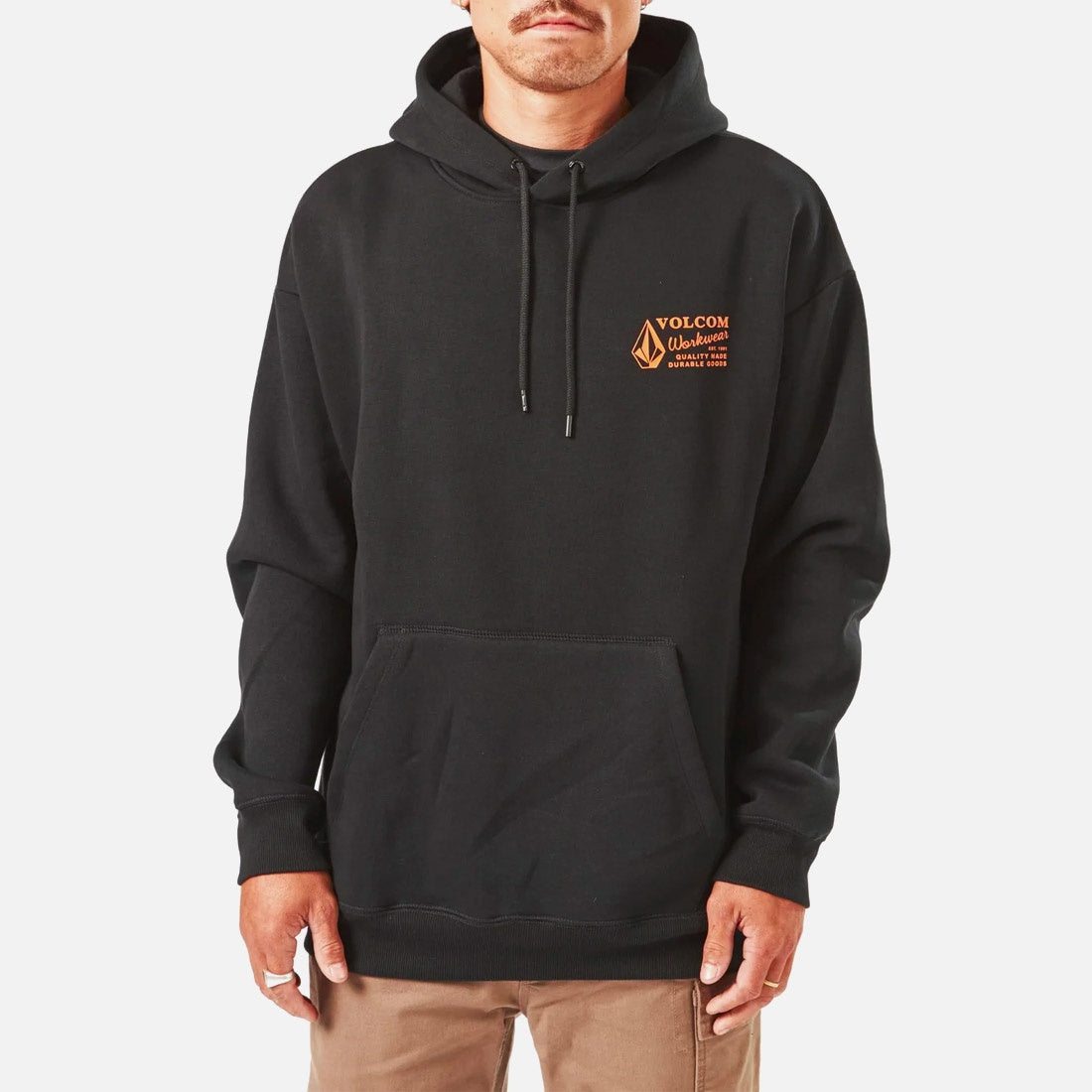 VOLCOM Workwear Pullover Hood - Black