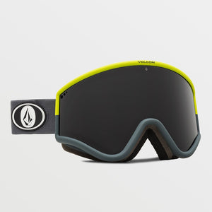 VOLCOM YAE Goggle 2023 - Citrus Grey/Dark Grey